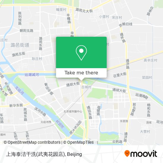 上海泰洁干洗(武夷花园店) map