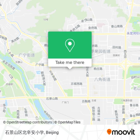 石景山区北辛安小学 map