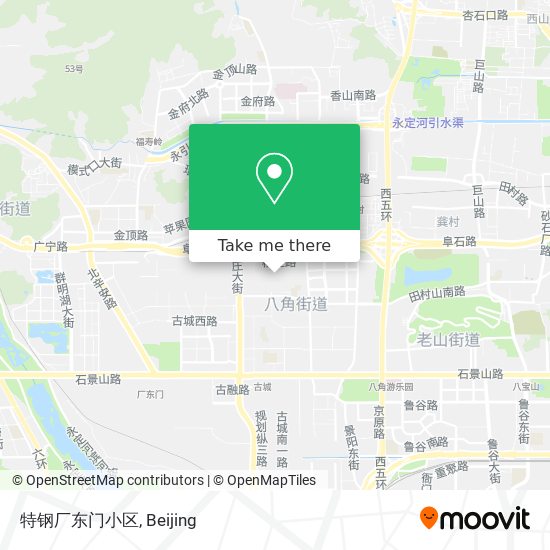 特钢厂东门小区 map