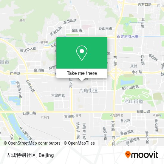 古城特钢社区 map