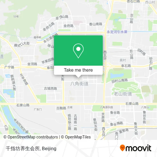 千指坊养生会所 map