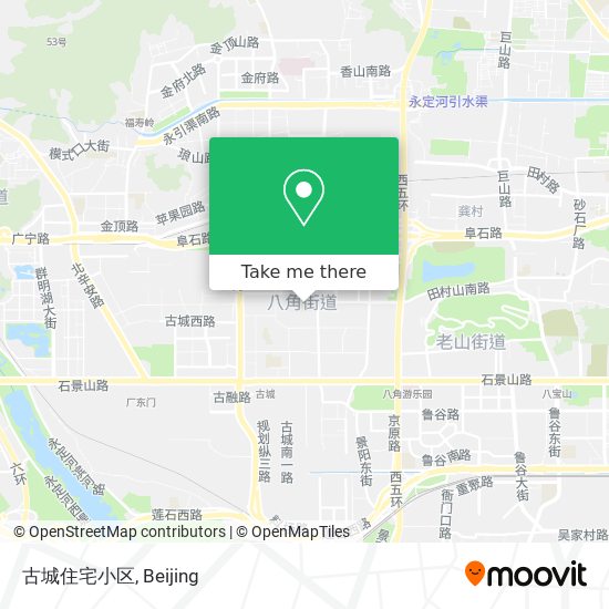古城住宅小区 map