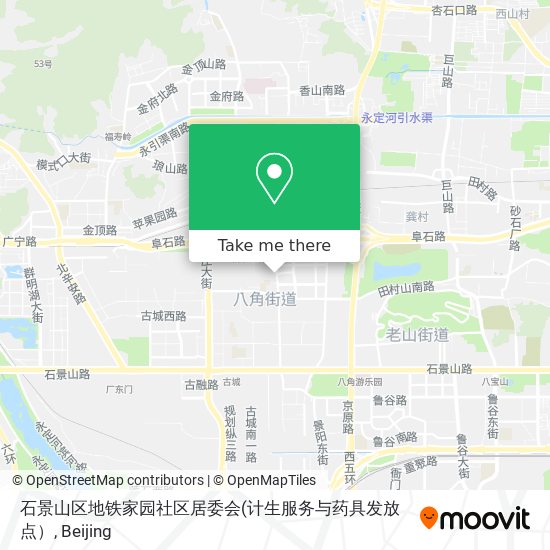 石景山区地铁家园社区居委会 map