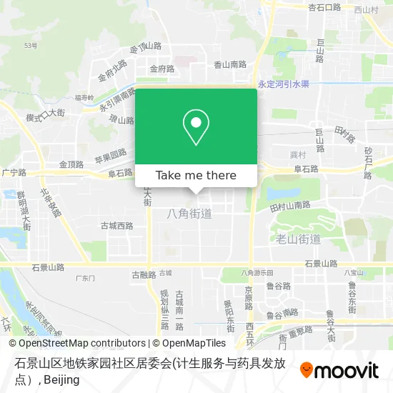 石景山区地铁家园社区居委会 map
