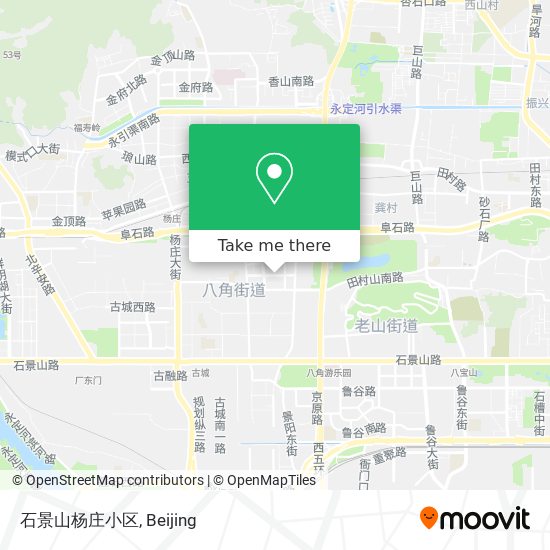 石景山杨庄小区 map