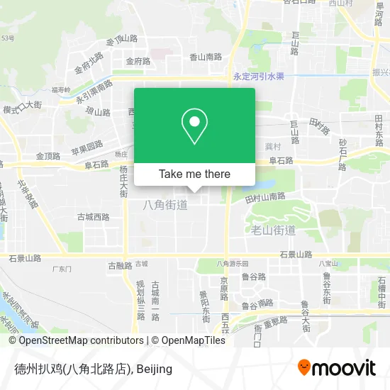 德州扒鸡(八角北路店) map