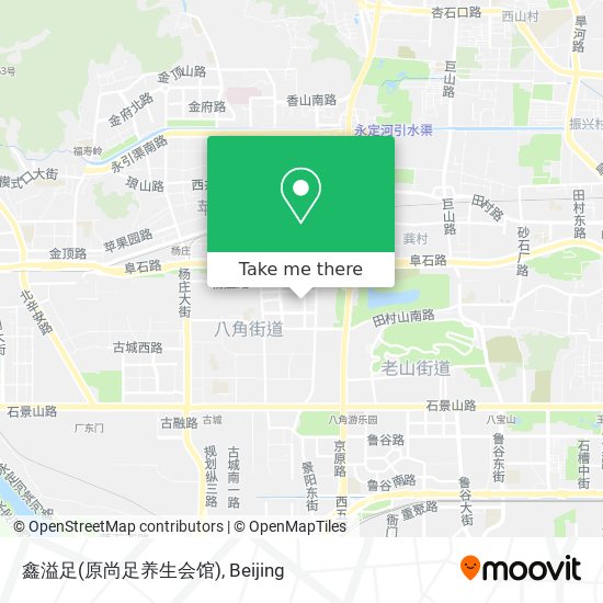 鑫溢足(原尚足养生会馆) map