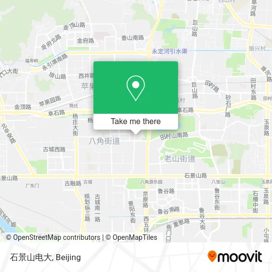 石景山电大 map