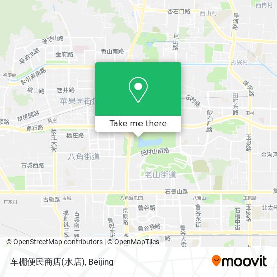 车棚便民商店(水店) map