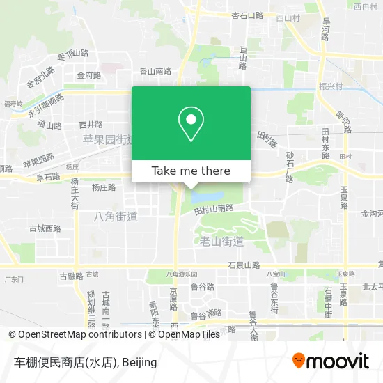 车棚便民商店(水店) map