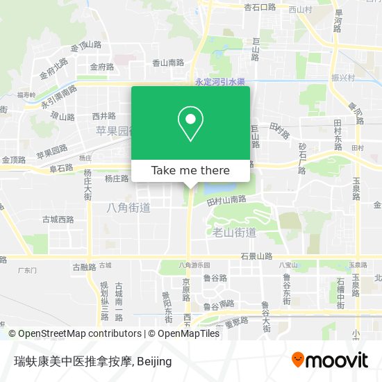 瑞蚨康美中医推拿按摩 map