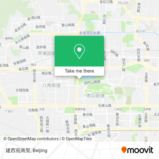 建西苑南里 map
