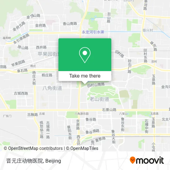 晋元庄动物医院 map