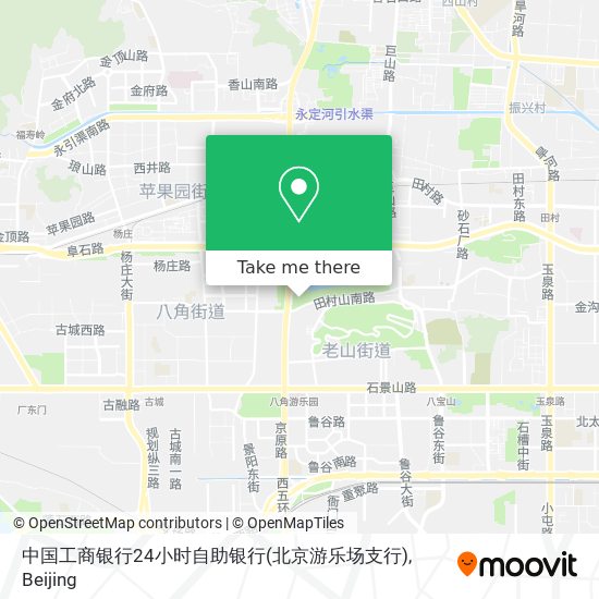 中国工商银行24小时自助银行(北京游乐场支行) map