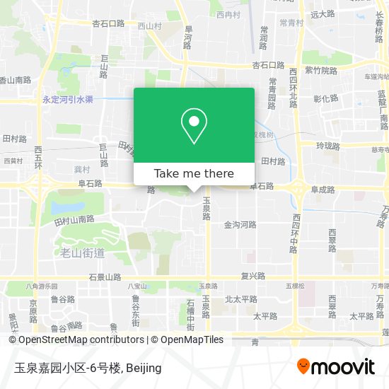 玉泉嘉园小区-6号楼 map