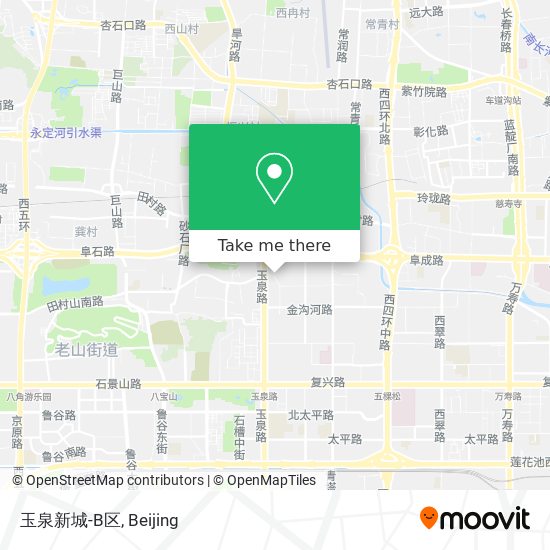玉泉新城-B区 map