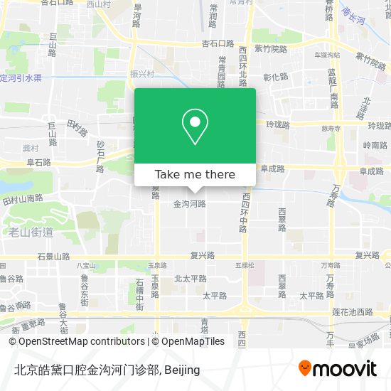 北京皓黛口腔金沟河门诊部 map