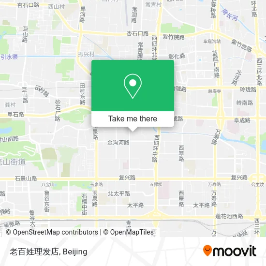 老百姓理发店 map