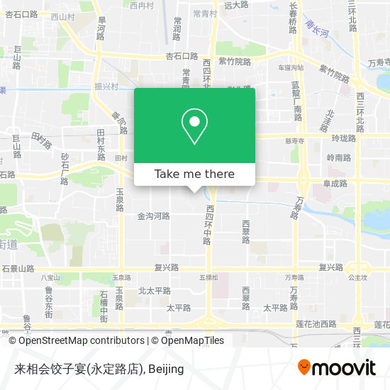 来相会饺子宴(永定路店) map