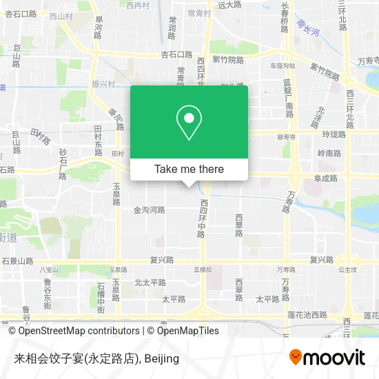 来相会饺子宴(永定路店) map