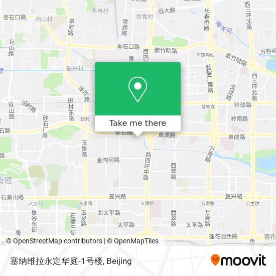 塞纳维拉永定华庭-1号楼 map