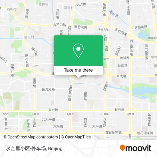 永金里小区-停车场 map