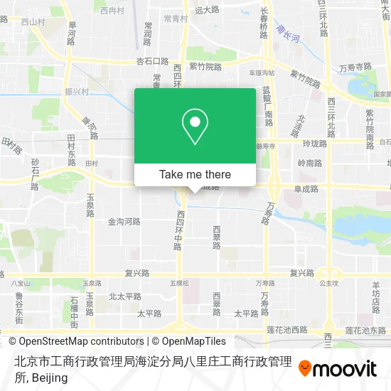 北京市工商行政管理局海淀分局八里庄工商行政管理所 map