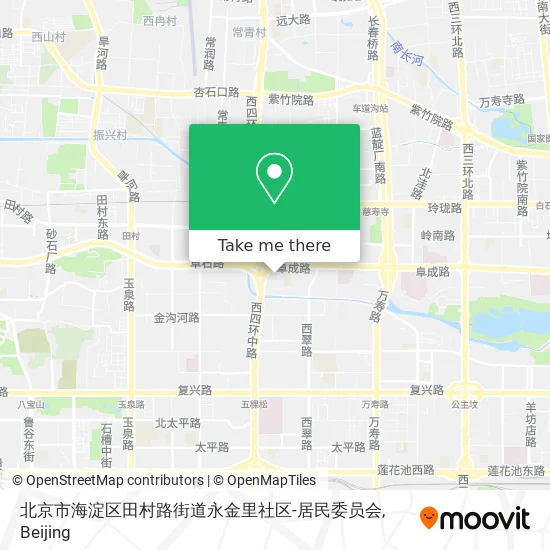 北京市海淀区田村路街道永金里社区-居民委员会 map