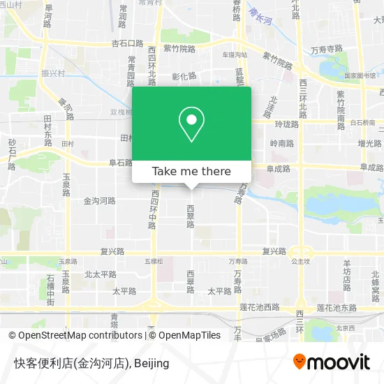 快客便利店(金沟河店) map