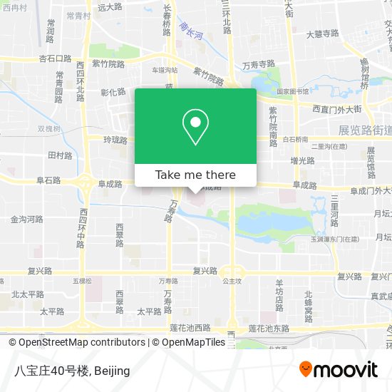 八宝庄40号楼 map