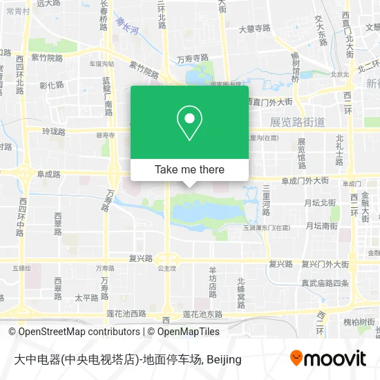 大中电器(中央电视塔店)-地面停车场 map