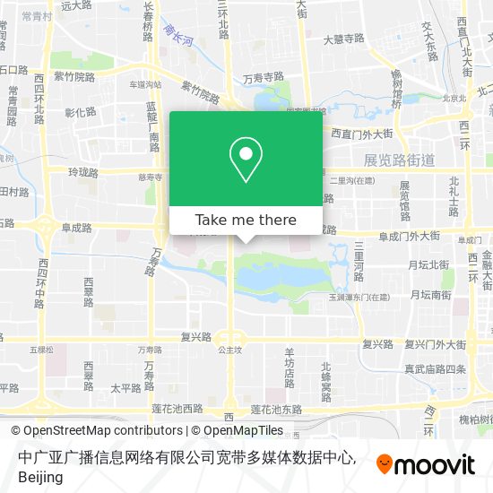 中广亚广播信息网络有限公司宽带多媒体数据中心 map