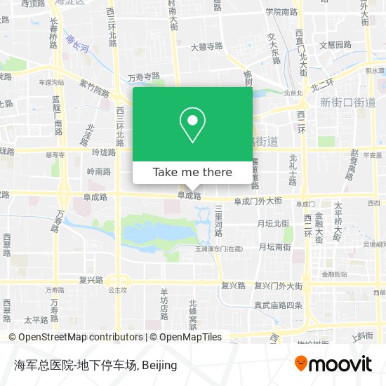 海军总医院-地下停车场 map