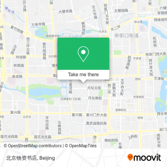 北京物资书店 map