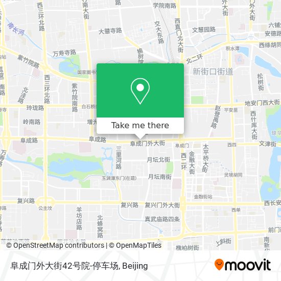 阜成门外大街42号院-停车场 map