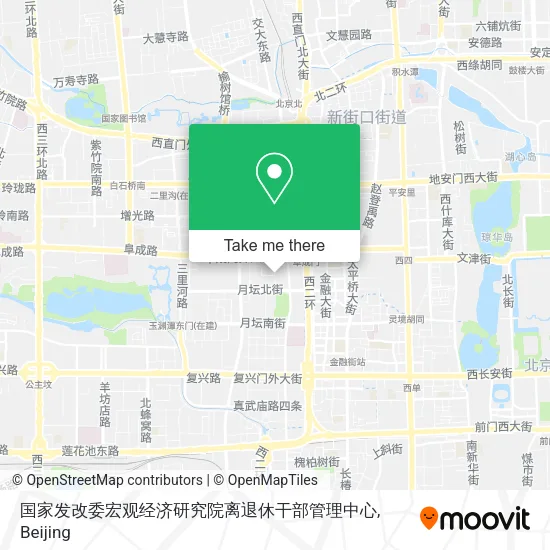 国家发改委宏观经济研究院离退休干部管理中心 map