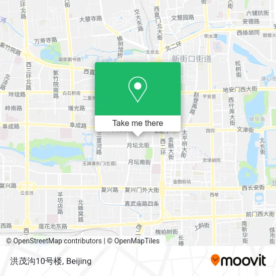 洪茂沟10号楼 map