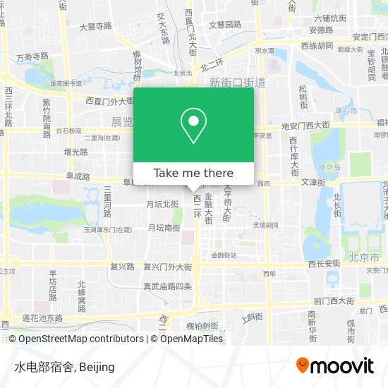 水电部宿舍 map