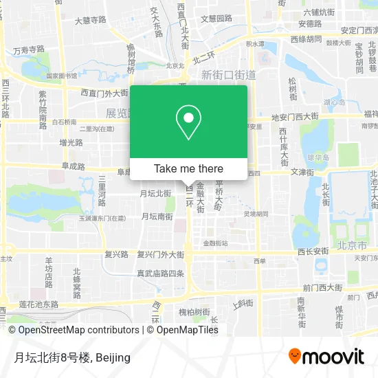 月坛北街8号楼 map