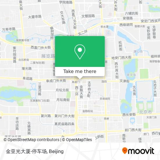 金亚光大厦-停车场 map