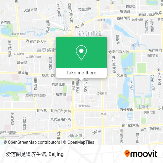爱莲阁足道养生馆 map