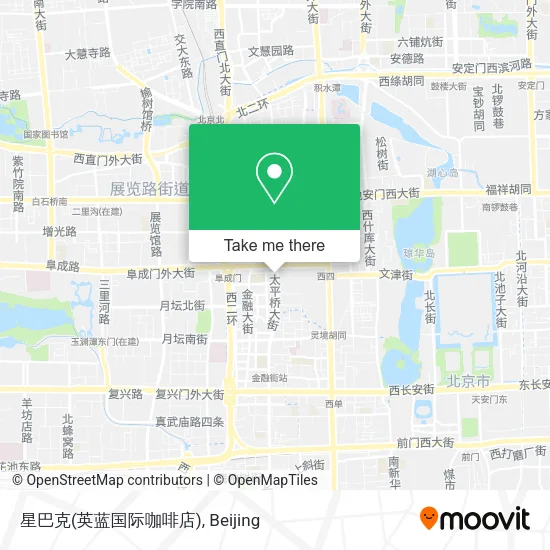 星巴克(英蓝国际咖啡店) map