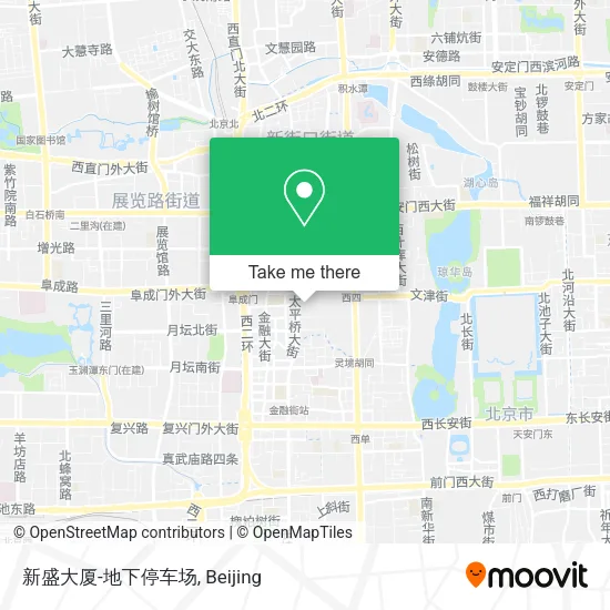 新盛大厦-地下停车场 map