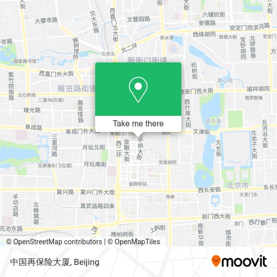 中国再保险大厦 map