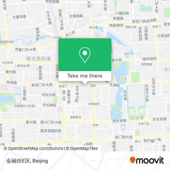 金融街E区 map