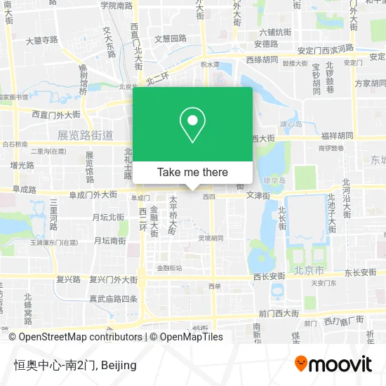 恒奥中心-南2门 map