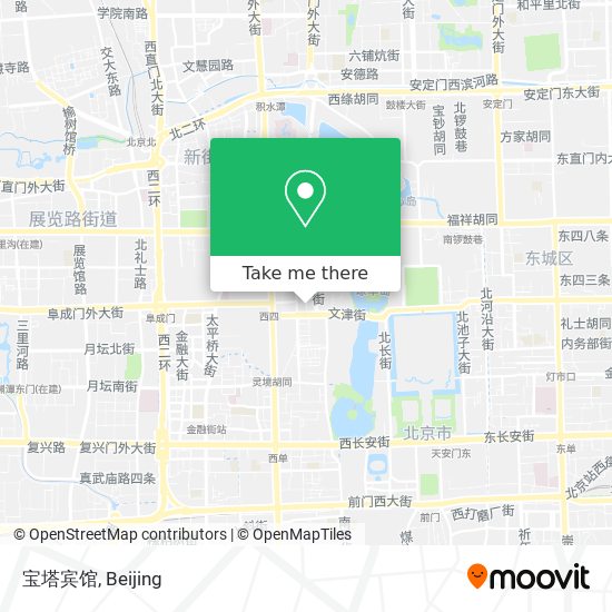 宝塔宾馆 map