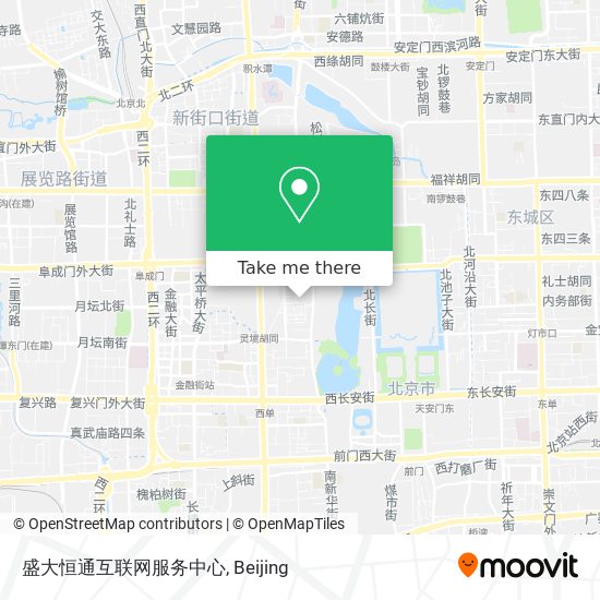 盛大恒通互联网服务中心 map