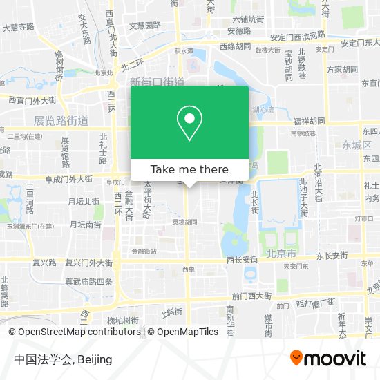 中国法学会 map