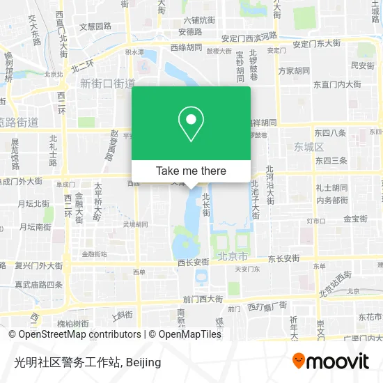 光明社区警务工作站 map